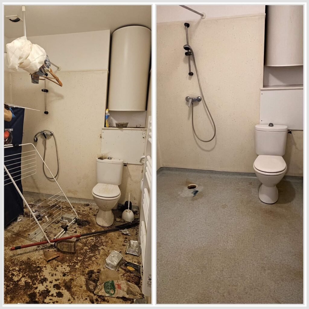 Remise en état logement syndrome de Diogène - France