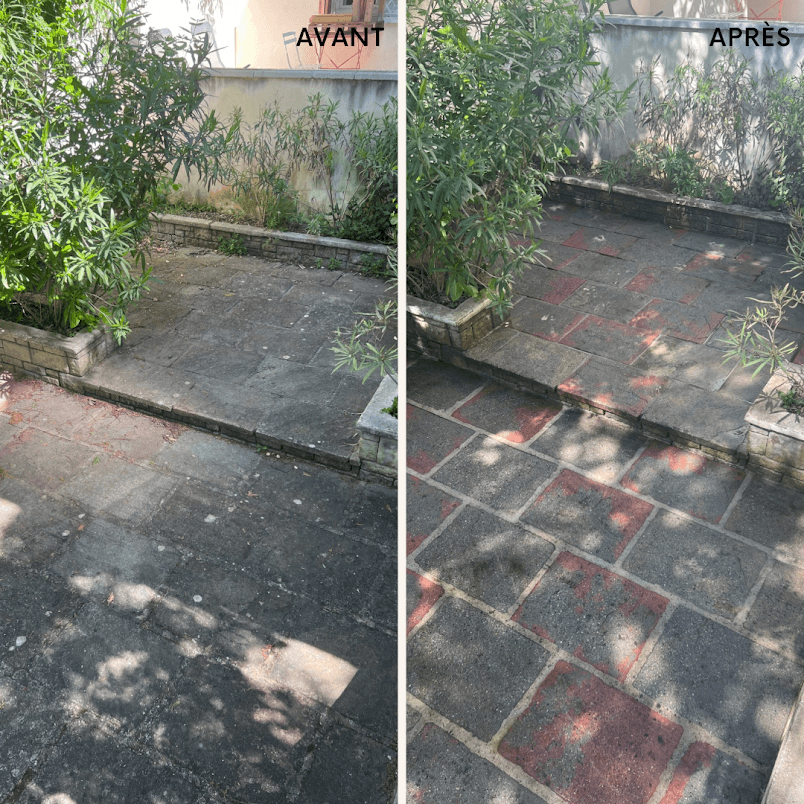 Nettoyage de terrasses à Nîmes